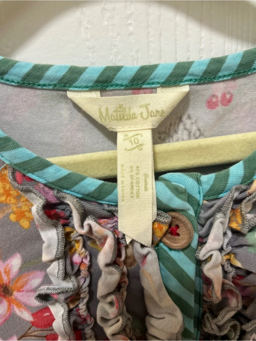 Matilda Jane Far Far Away Tunic Top Girls Size 10